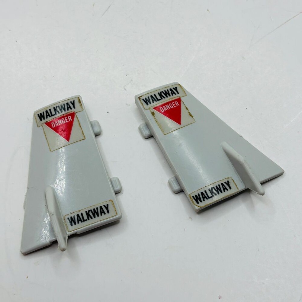 1983 GI Joe ARAH Sky Striker Engine Panel Cover Accessory Part Lot of 2